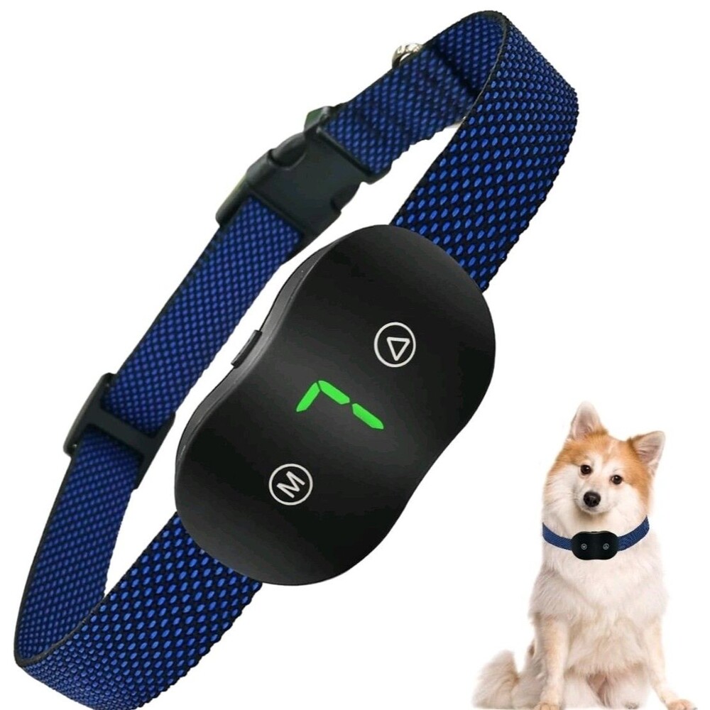 Rechargeable Dog Bark Training Collar Waterproof Electric Anti-Barking Collars